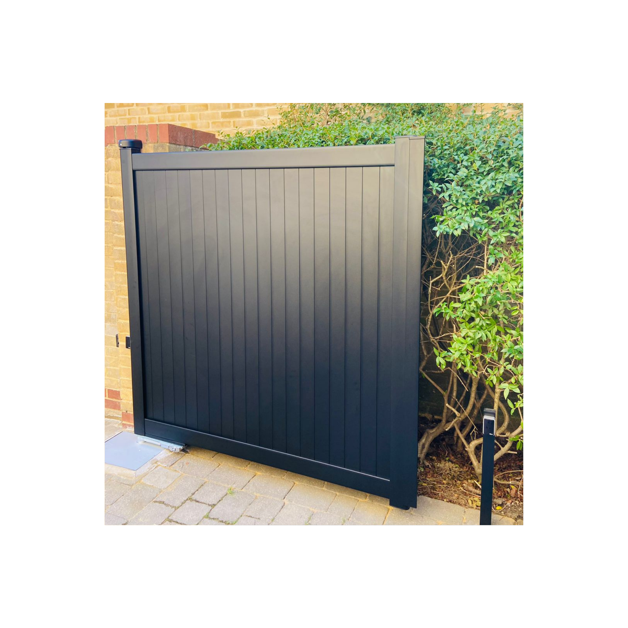 Aluminium Double Swing Gate 3.5m x 1.8m - MAICY