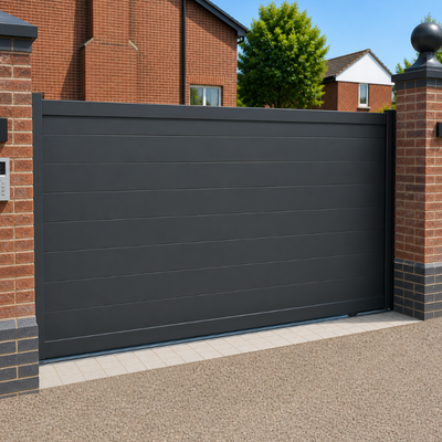 Aluminium Sliding Gate 3.2m x 1.8m - AMY