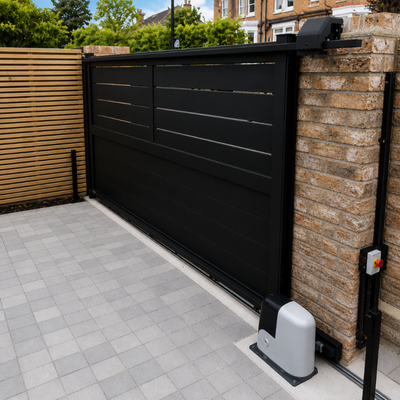 Aluminium Sliding Gate 3.2m x 1.8m - LUKER