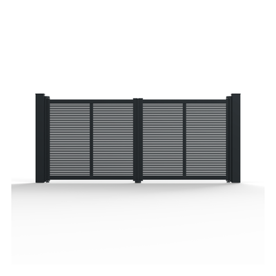 Aluminium Double Swing Gate 3.5m x 1.8m - BROOKS
