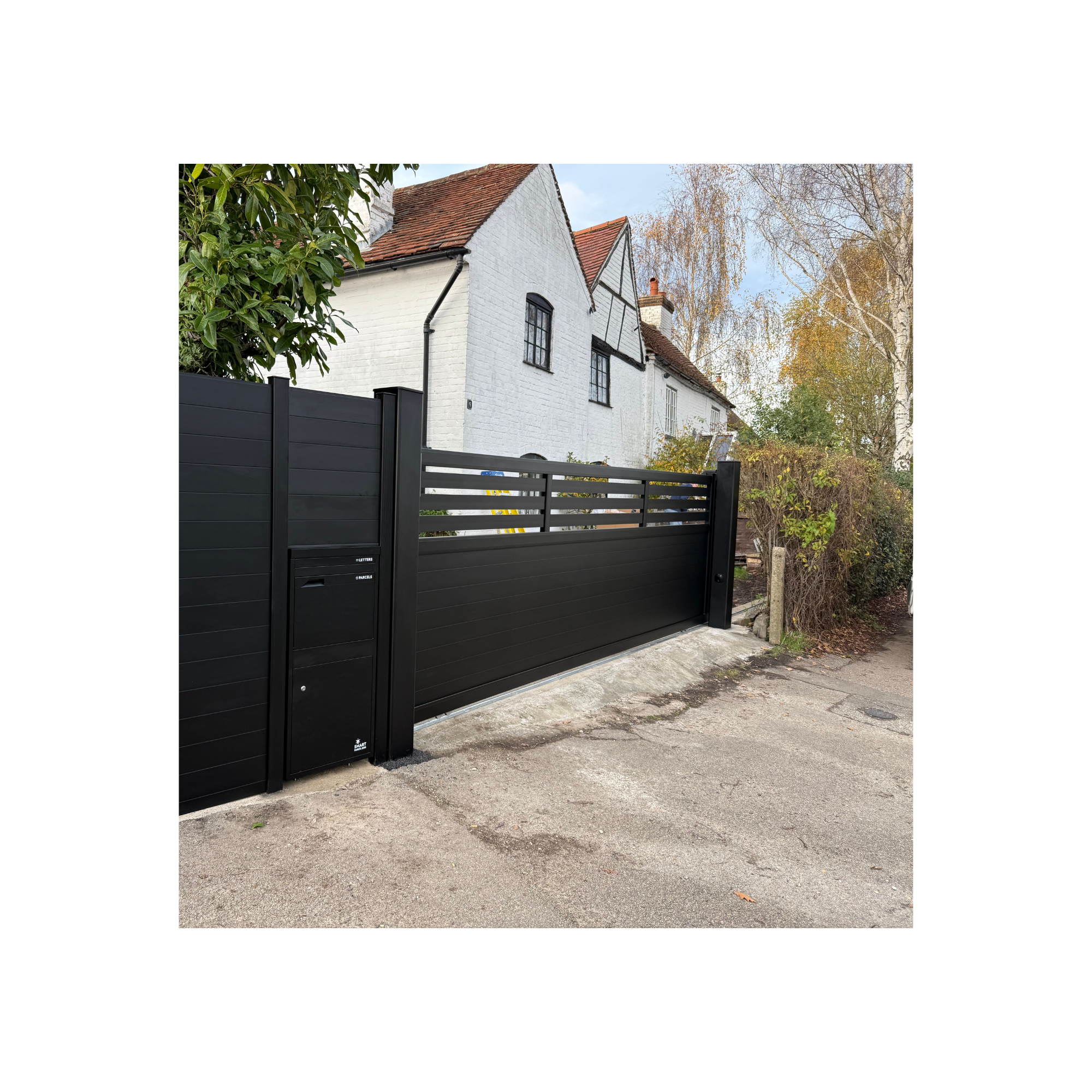 Aluminium Sliding Gate 3.2m x 1.8m - LUKER