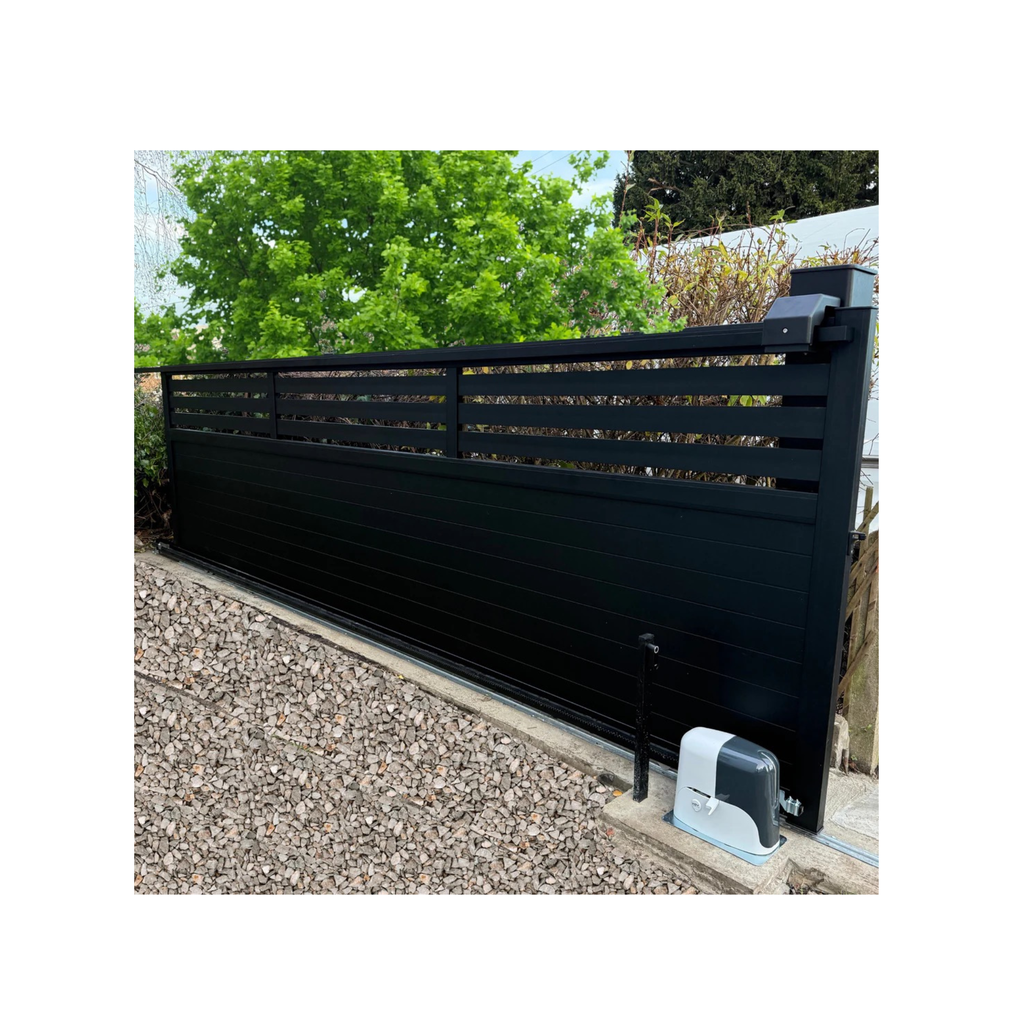 Aluminium Sliding Gate 3.2m x 1.8m - LUKER