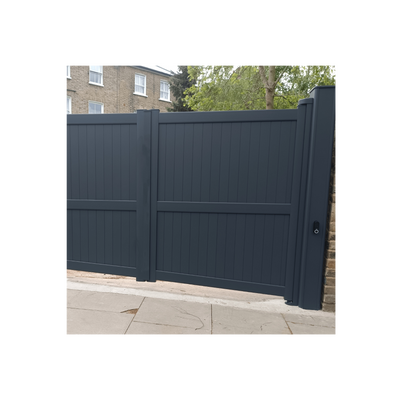 Aluminium Double Swing Gate 3.5m x 1.8m - MAICY
